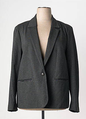 Blazer poches gris ELORA femme