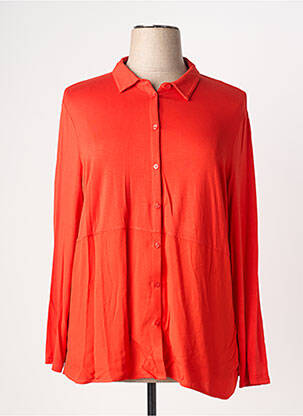 Chemisier coupe cintrée manches longues orange GERRY WEBER femme