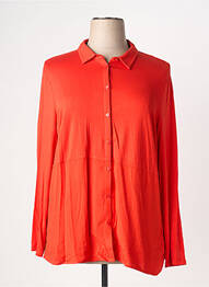 Chemisier coupe cintrée manches longues orange GERRY WEBER femme