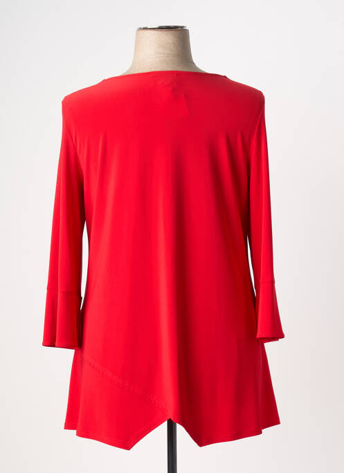 Tunique manches longues manches longues rouge JOSEPH RIBKOFF femme