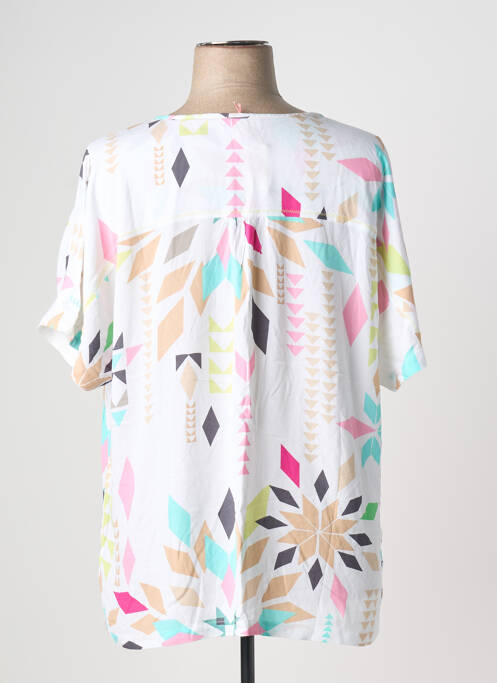 Blouse manches courtes manches courtes blanc WHITE STUFF femme