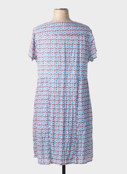 Robe mi-longue bleu AGATHE & LOUISE femme