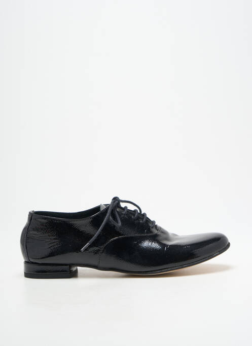 Derbies effet froissé talon plat jusqu'à 3cm noir XAVIER DANAUD femme