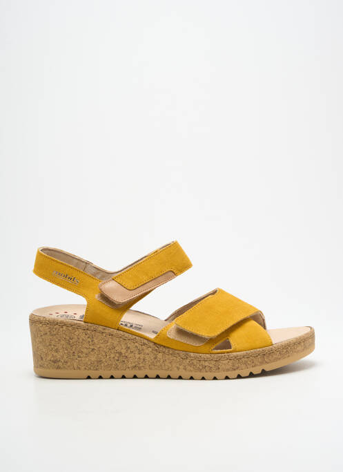 Sandales/Nu pieds jaune MOBILS femme