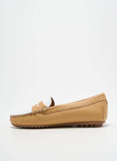 Mocassins beige MASTRO DOMENICO femme