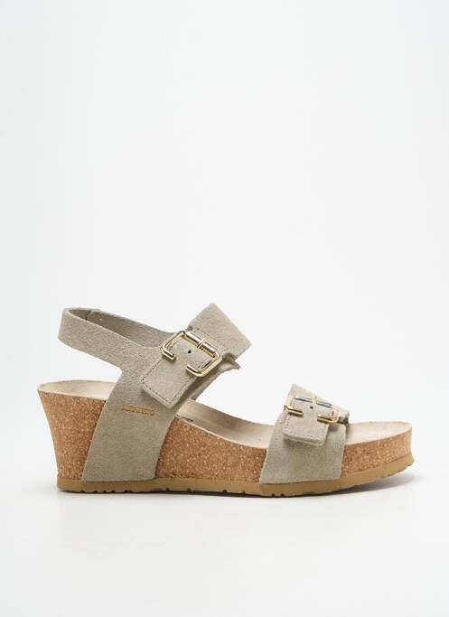 Sandales/Nu pieds vert MEPHISTO femme