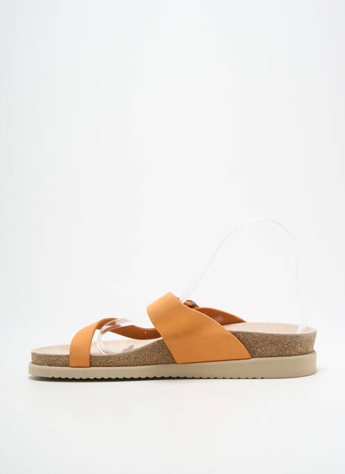 Tongs orange MEPHISTO femme