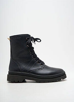 Bottines/boots matière lisse talon plat jusqu'à 3cm noir PATAUGAS femme