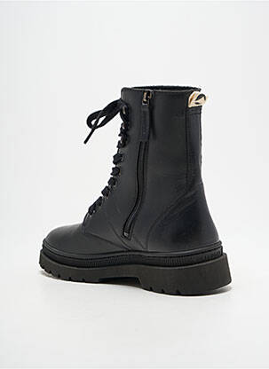 Bottines/boots matière lisse talon plat jusqu'à 3cm noir PATAUGAS femme