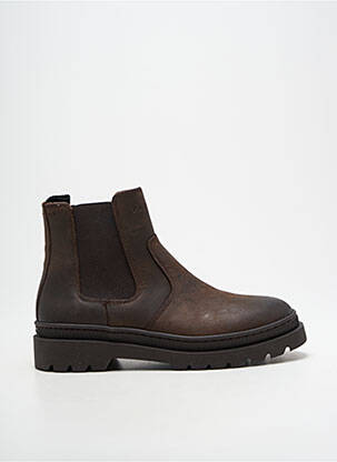 Bottines/boots talon bas talon plat jusqu'à 3cm marron PATAUGAS femme