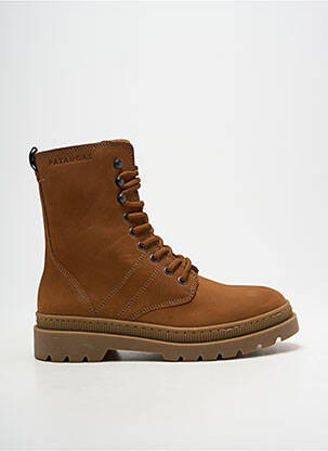 Bottines/boots talon bas talon plat jusqu'à 3cm marron PATAUGAS femme