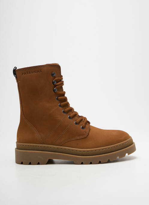 Bottines/boots talon bas talon plat jusqu'à 3cm marron PATAUGAS femme