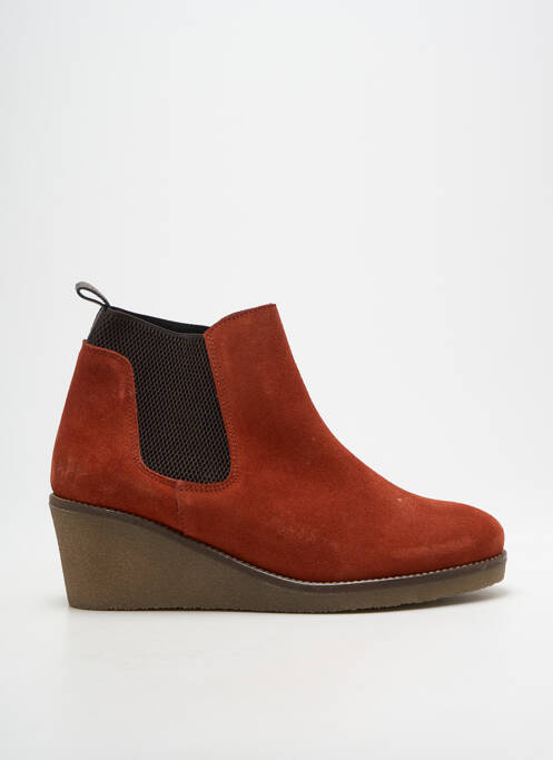 Bottines/Boots orange COTEMER femme
