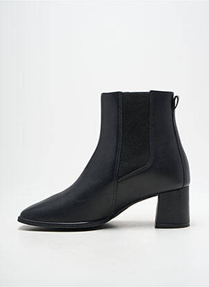 Bottines/boots matière lisse talon de 4 à 6cm noir MICHELE LOPRIORE femme