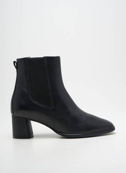 Bottines/boots matière lisse talon de 4 à 6cm noir MICHELE LOPRIORE femme