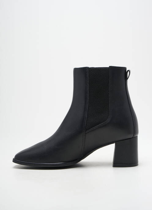 Bottines/boots matière lisse talon de 4 à 6cm noir MICHELE LOPRIORE femme