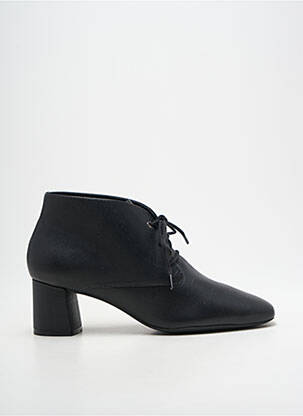 Derbies tissage satiné talon de 4 à 6cm noir GREIGE femme