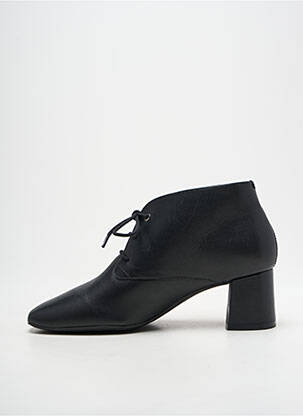 Derbies tissage satiné talon de 4 à 6cm noir GREIGE femme