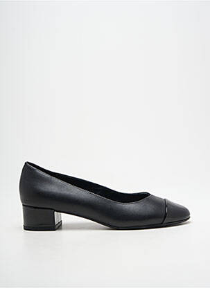 Ballerines matière lisse talon plat jusqu'à 3cm noir EMILIE KARSTON femme