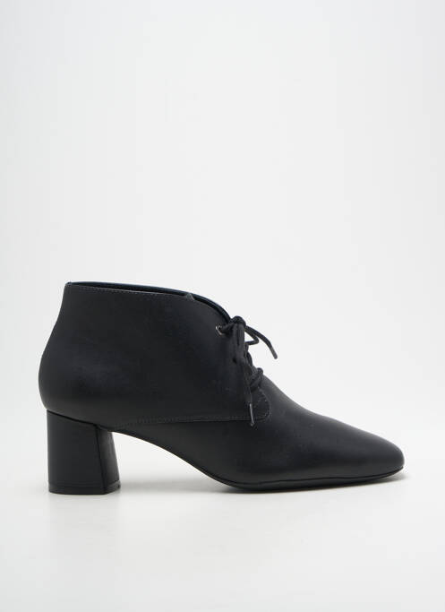 Derbies tissage satiné talon de 4 à 6cm noir GREIGE femme