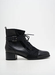Bottines/boots matière lisse talon de 4 à 6cm noir EMILIE KARSTON femme