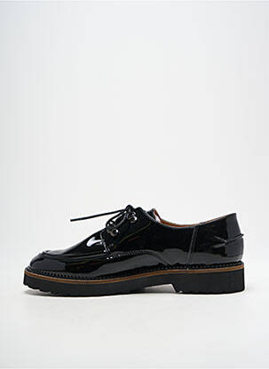 Derbies matière lisse talon plat jusqu'à 3cm noir EMILIE KARSTON femme