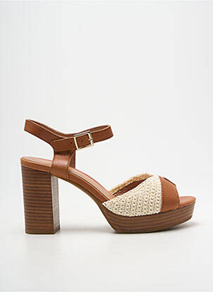 Sandales/Nu pieds marron EMILIE KARSTON femme