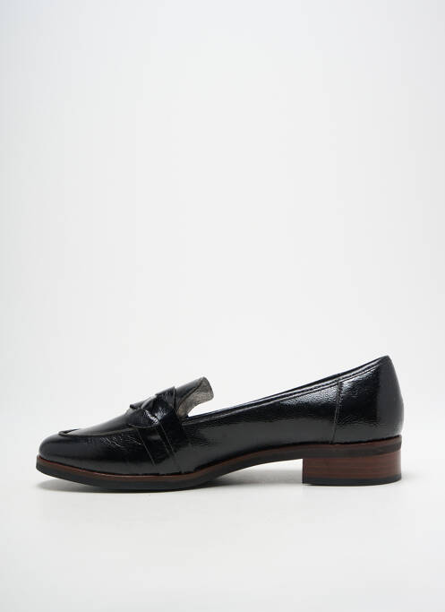 Mocassins matière lisse talon plat jusqu'à 3cm noir EMILIE KARSTON femme