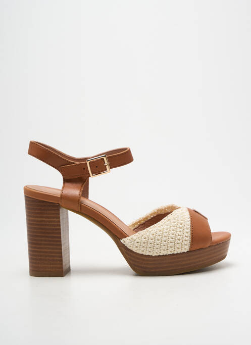 Sandales/Nu pieds marron EMILIE KARSTON femme