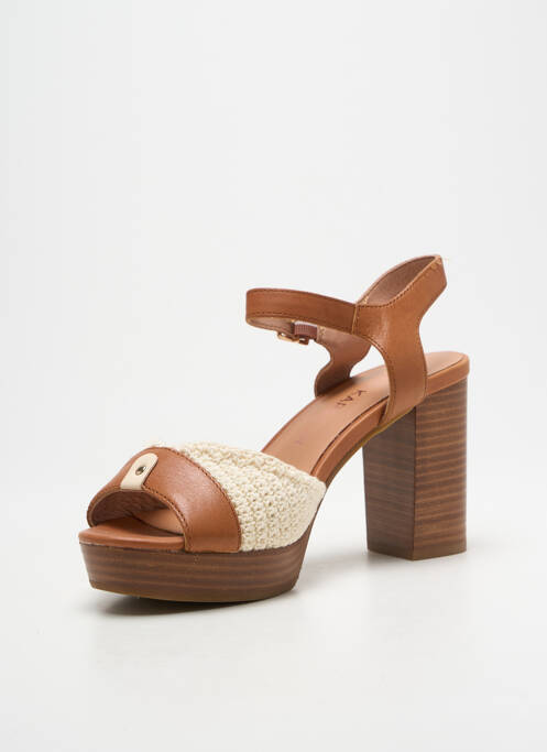 Sandales/Nu pieds marron EMILIE KARSTON femme