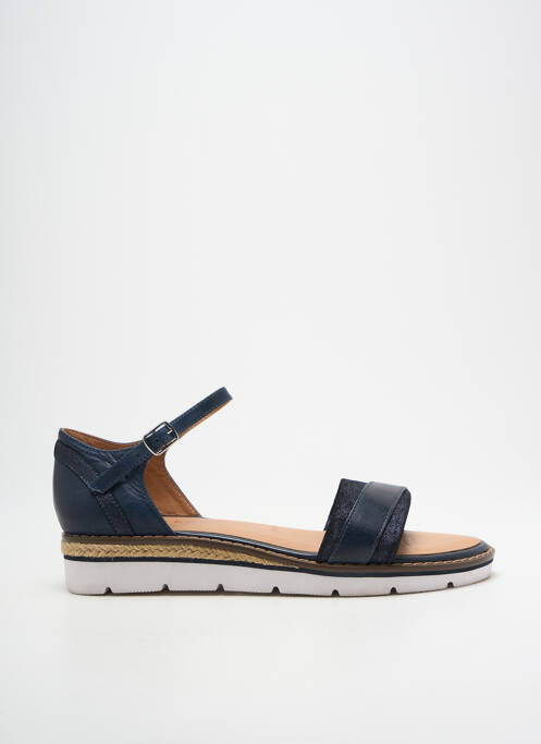 Sandales/Nu pieds bleu EMILIE KARSTON femme