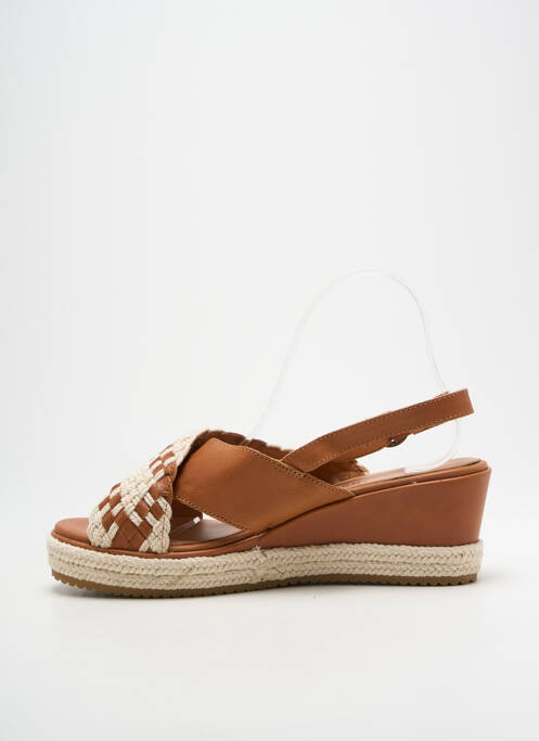 Sandales/Nu pieds marron EMILIE KARSTON femme