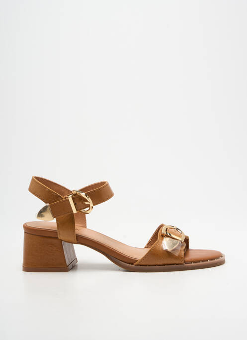 Sandales/Nu pieds marron EMILIE KARSTON femme