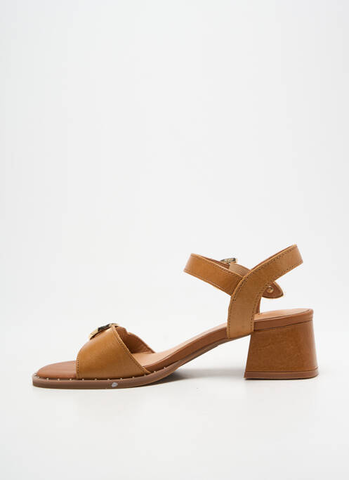 Sandales/Nu pieds marron EMILIE KARSTON femme