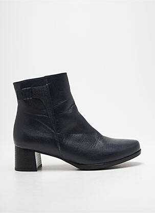 Bottines/boots matière lisse talon de 4 à 6cm bleu GABOR femme