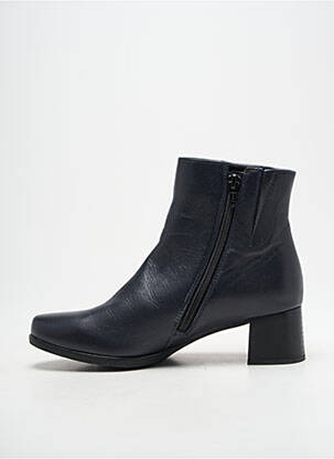 Bottines/boots matière lisse talon de 4 à 6cm bleu GABOR femme