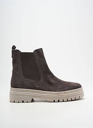 Bottines/boots nubuck talon de 4 à 6cm gris GABOR femme