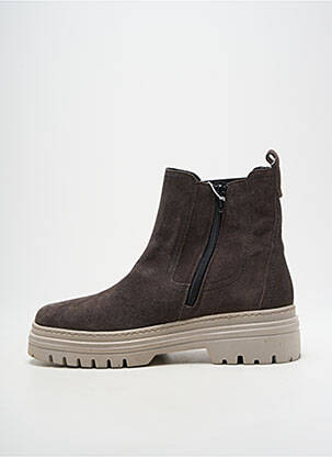 Bottines/boots nubuck talon de 4 à 6cm gris GABOR femme