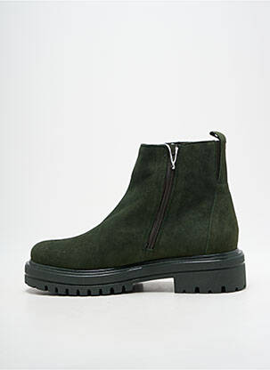 Bottines/boots nubuck talon de 4 à 6cm vert GABOR femme