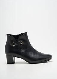 Bottines/boots tissage satiné talon de 4 à 6cm noir GABOR femme