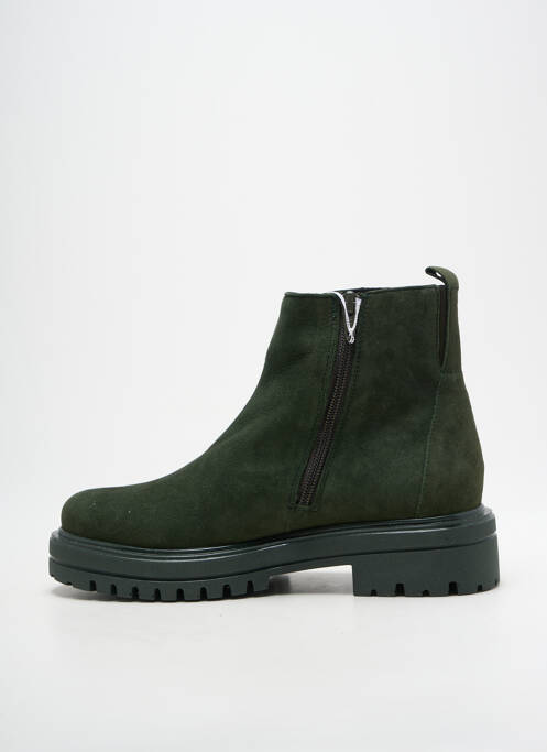 Bottines/boots nubuck talon de 4 à 6cm vert GABOR femme