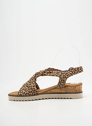 Sandales/nu pieds talon compensé talon plat jusqu'à 3cm marron GABOR femme
