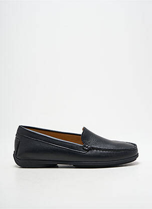 Mocassins tissage satiné talon plat jusqu'à 3cm noir MASTRO DOMENICO femme