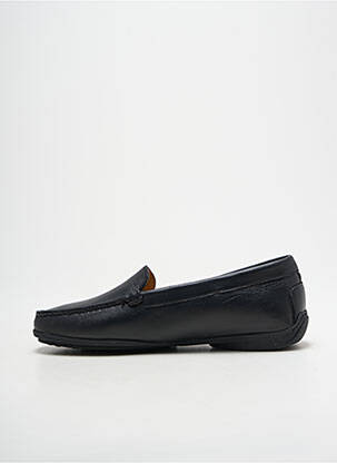 Mocassins tissage satiné talon plat jusqu'à 3cm noir MASTRO DOMENICO femme