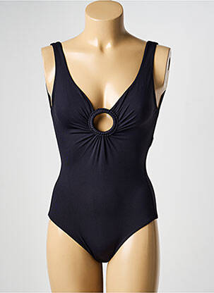 Maillot de bain 1 pièce haut soutien-gorge emboitant haut soutien-gorge emboitant noir IODUS femme