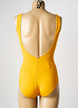Maillot de bain 1 pièce haut soutien-gorge emboitant haut soutien-gorge emboitant jaune IODUS femme