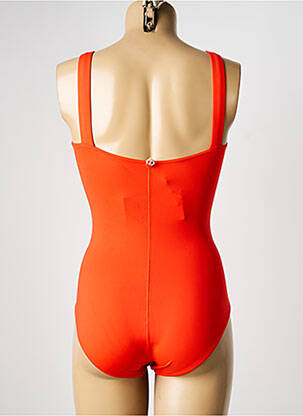 Maillot de bain 1 pièce haut soutien-gorge emboitant haut soutien-gorge emboitant orange IODUS femme