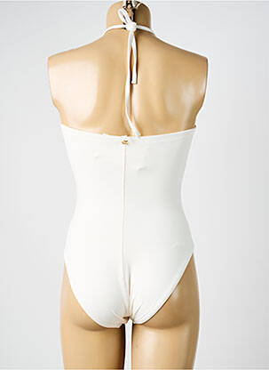 Maillot de bain 1 pièce haut bandeau haut bandeau beige IODUS femme