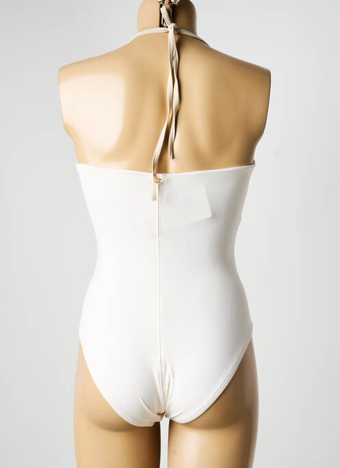 Maillot de bain 1 pièce beige IODUS femme