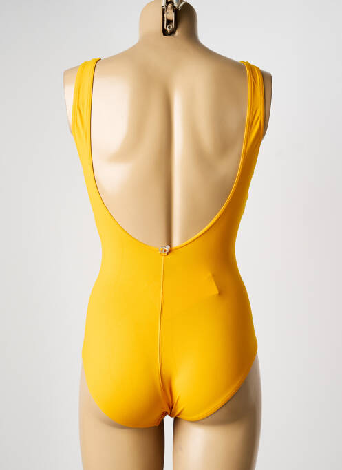 Maillot de bain 1 pièce jaune IODUS femme